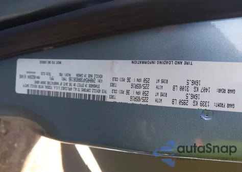 2008 Chrysler Town & Country Touring из США, поврежденный, VIN 2A8HR54P38R836196